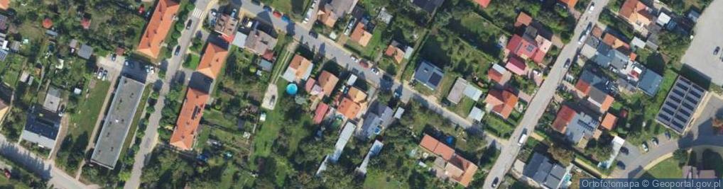 Zdjęcie satelitarne Piękna ul.