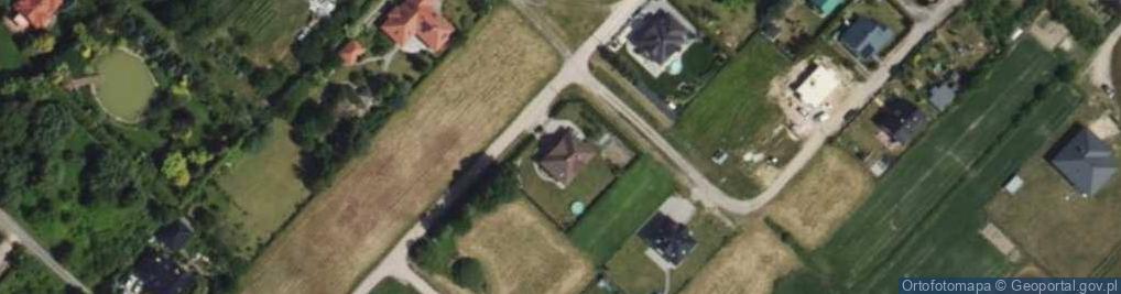 Zdjęcie satelitarne Piękna ul.