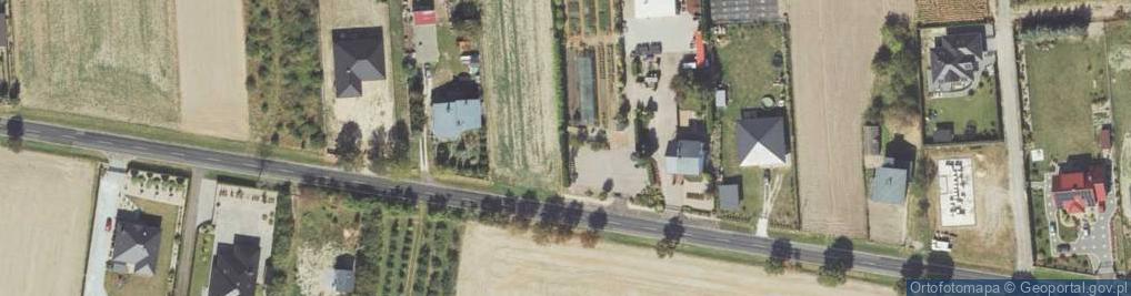 Zdjęcie satelitarne Piastowska ul.