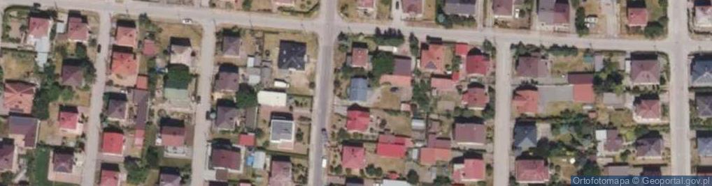 Zdjęcie satelitarne Piaskowa ul.