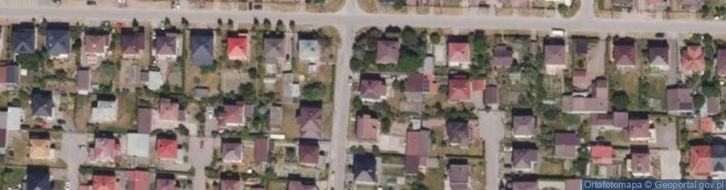 Zdjęcie satelitarne Piaskowa ul.