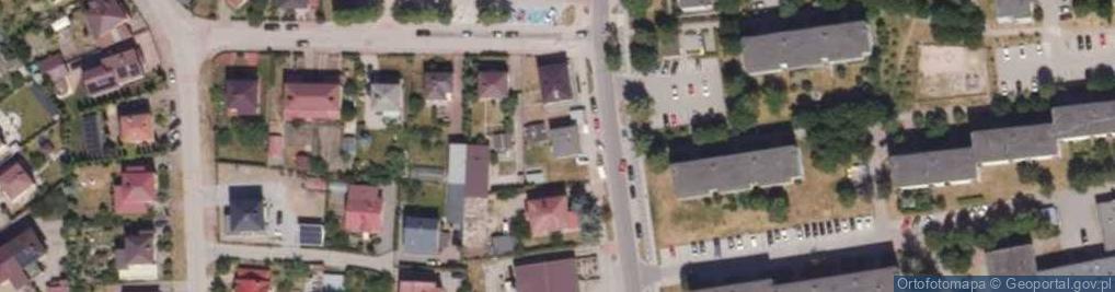 Zdjęcie satelitarne Piaskowa ul.