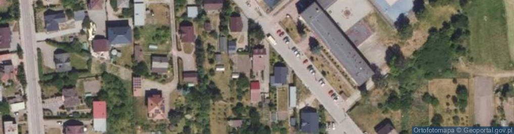 Zdjęcie satelitarne Piękna ul.