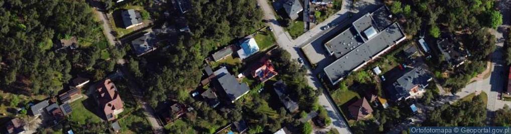 Zdjęcie satelitarne Piękna ul.