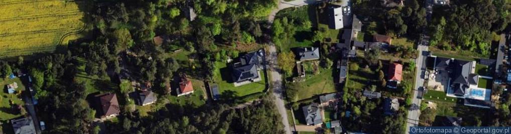 Zdjęcie satelitarne Piękna ul.