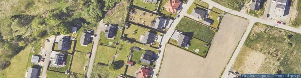 Zdjęcie satelitarne Piękna ul.
