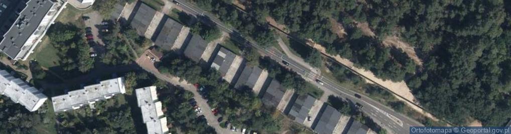 Zdjęcie satelitarne Piaskowa ul.
