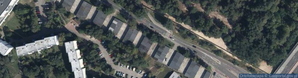 Zdjęcie satelitarne Piaskowa ul.