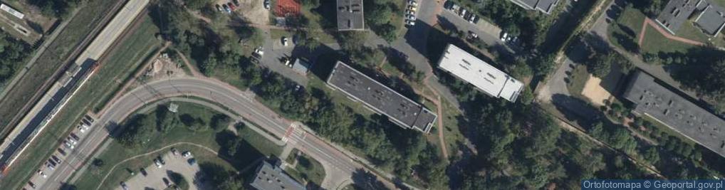 Zdjęcie satelitarne Piaskowa ul.
