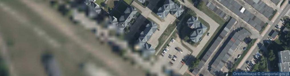 Zdjęcie satelitarne Piaskowa ul.