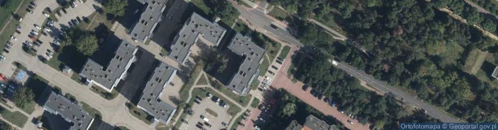 Zdjęcie satelitarne Piaskowa ul.
