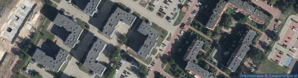 Zdjęcie satelitarne Piaskowa ul.