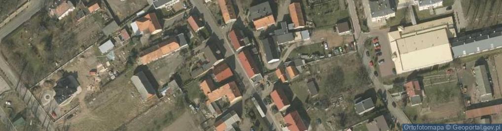 Zdjęcie satelitarne Piastowska ul.