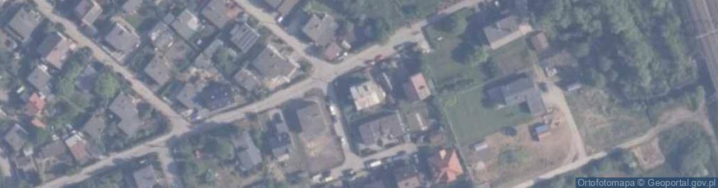 Zdjęcie satelitarne Piaskowa ul.