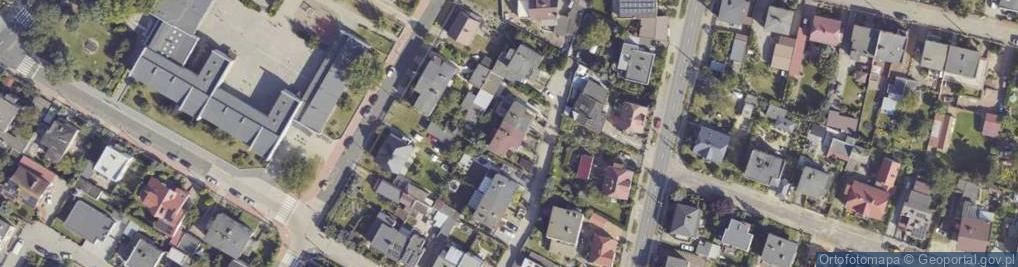 Zdjęcie satelitarne Piastowska ul.