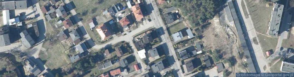 Zdjęcie satelitarne Piaski ul.