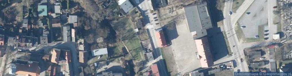 Zdjęcie satelitarne Piaski ul.