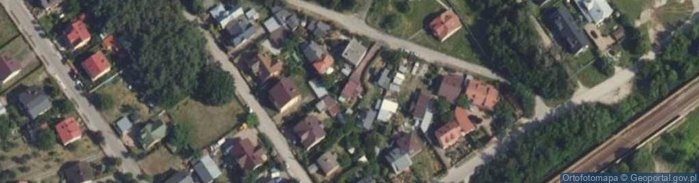 Zdjęcie satelitarne Piaskowa ul.