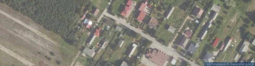 Zdjęcie satelitarne Piękna ul.