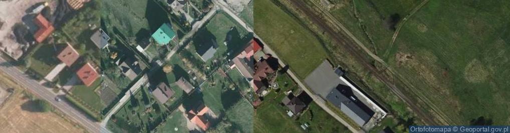 Zdjęcie satelitarne Piekarska ul.