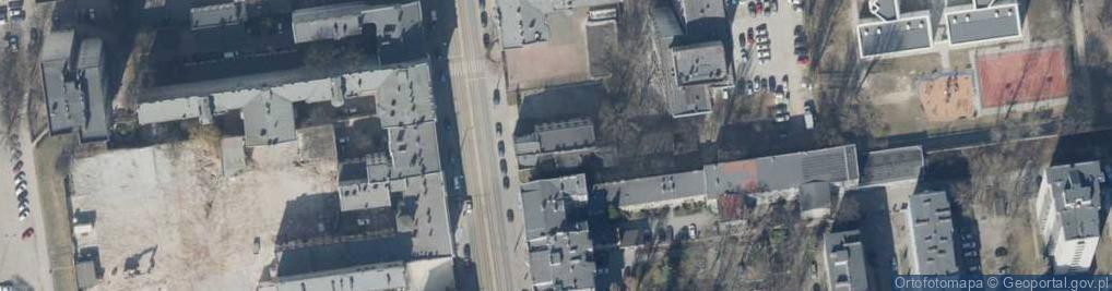 Zdjęcie satelitarne Piotrkowska ul.