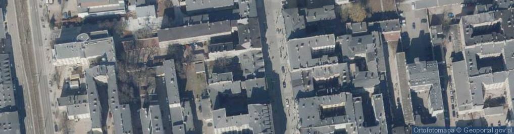 Zdjęcie satelitarne Piotrkowska ul.