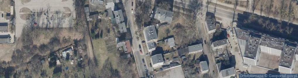 Zdjęcie satelitarne Piwna ul.