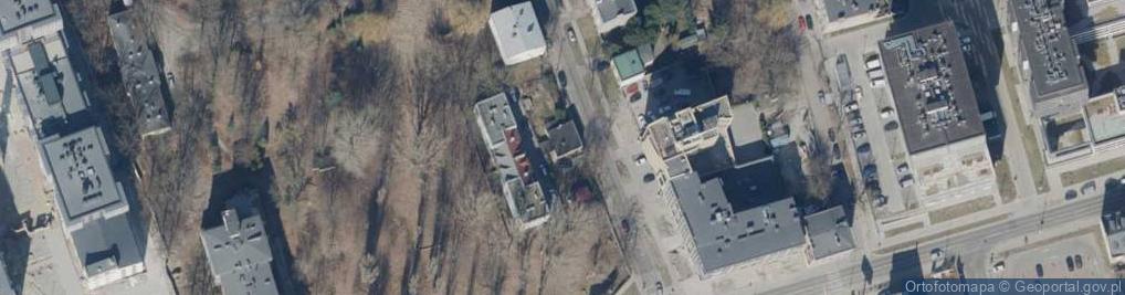 Zdjęcie satelitarne Piwna ul.