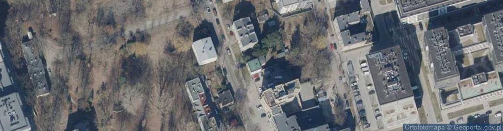 Zdjęcie satelitarne Piwna ul.