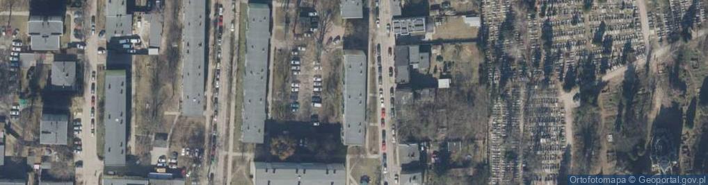 Zdjęcie satelitarne Pietrusińskiego Jana ul.
