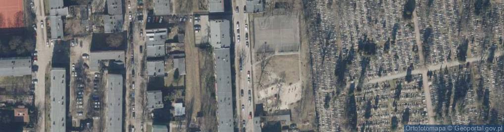 Zdjęcie satelitarne Pietrusińskiego Jana ul.