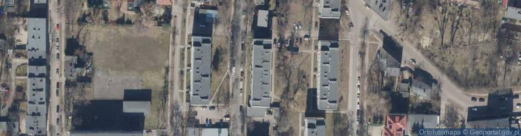 Zdjęcie satelitarne Piwna ul.