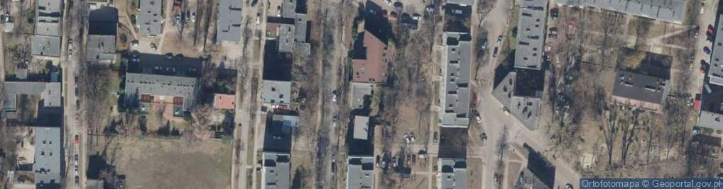 Zdjęcie satelitarne Piwna ul.