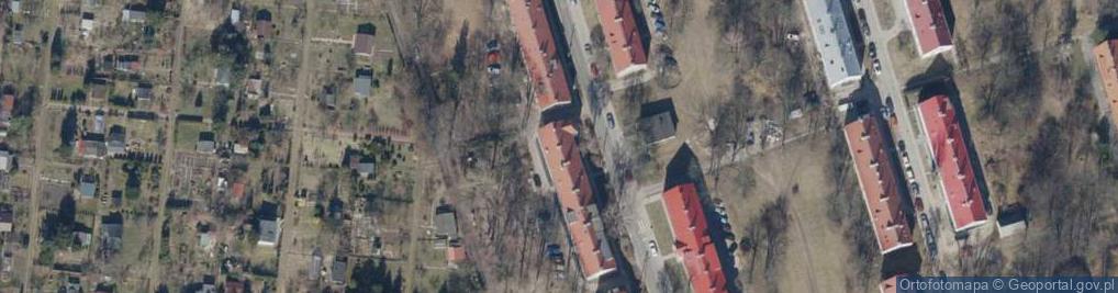 Zdjęcie satelitarne Pieniny ul.