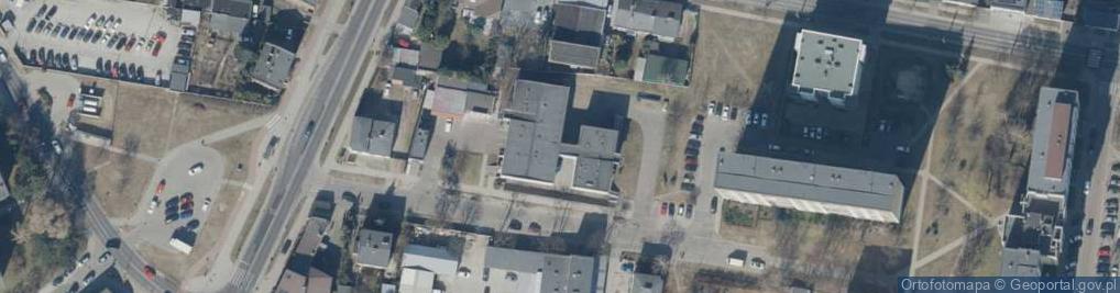 Zdjęcie satelitarne Piaski ul.