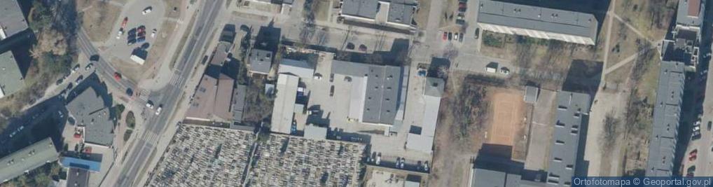 Zdjęcie satelitarne Piaski ul.