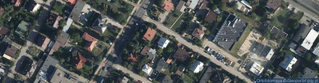 Zdjęcie satelitarne Piaskowa ul.