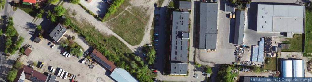 Zdjęcie satelitarne Piekarska ul.