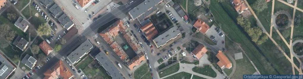 Zdjęcie satelitarne Piastowska ul.