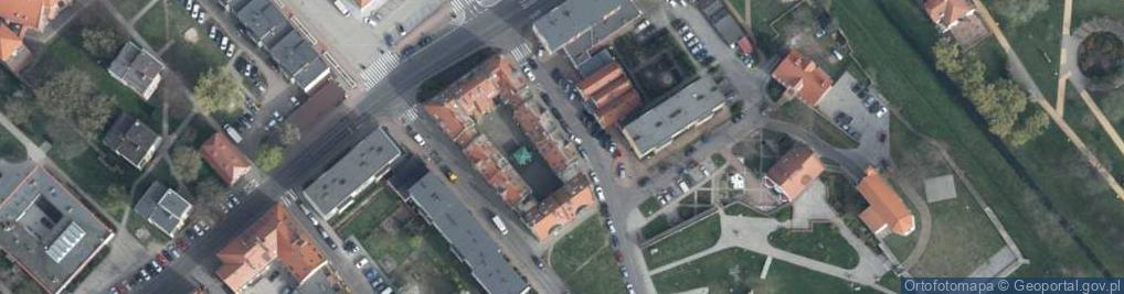 Zdjęcie satelitarne Piastowska ul.