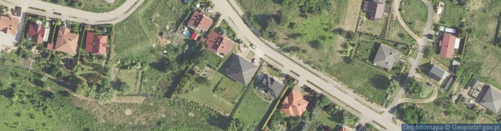 Zdjęcie satelitarne Piastowska ul.