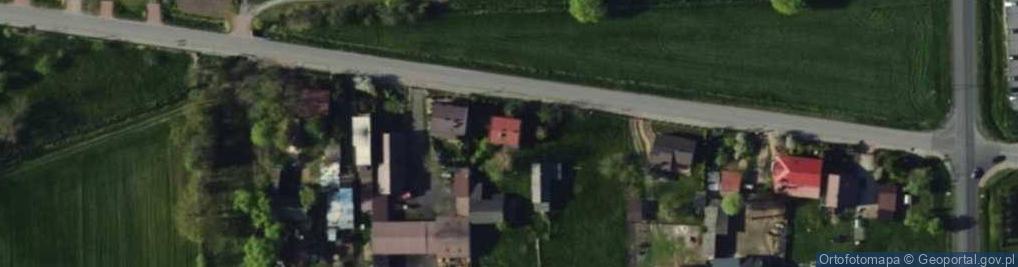 Zdjęcie satelitarne Piaski ul.