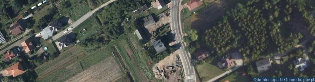 Zdjęcie satelitarne Piękna ul.