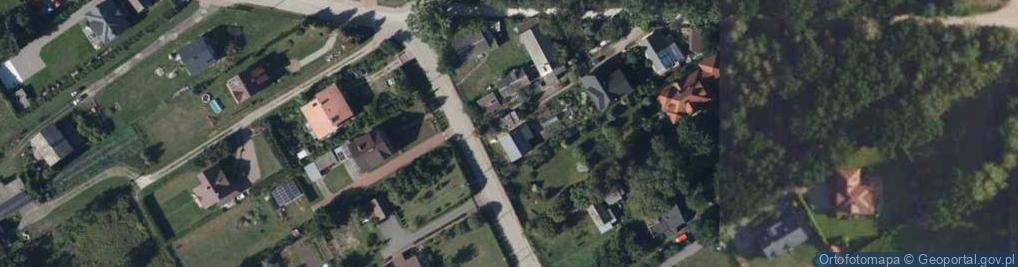 Zdjęcie satelitarne Piękna ul.