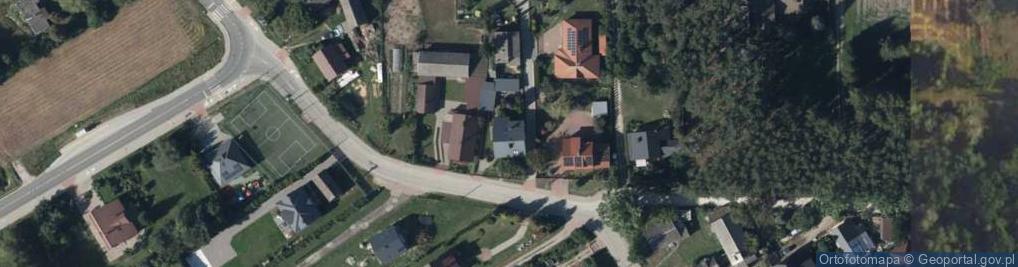 Zdjęcie satelitarne Piękna ul.