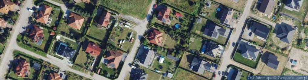 Zdjęcie satelitarne Piękna ul.