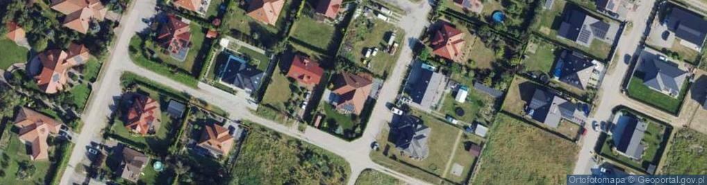 Zdjęcie satelitarne Piękna ul.