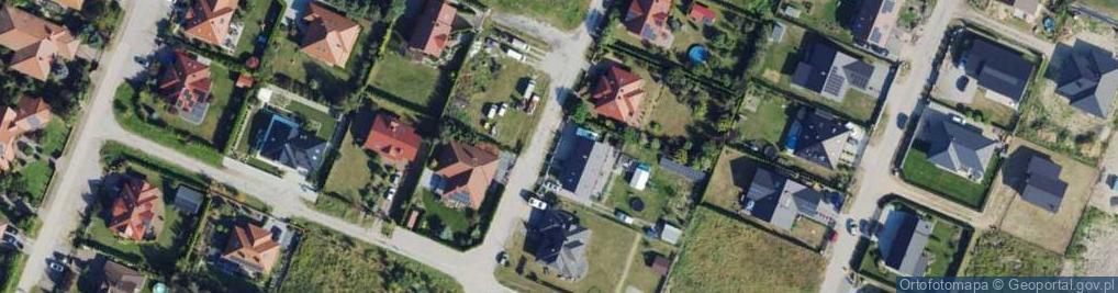 Zdjęcie satelitarne Piękna ul.