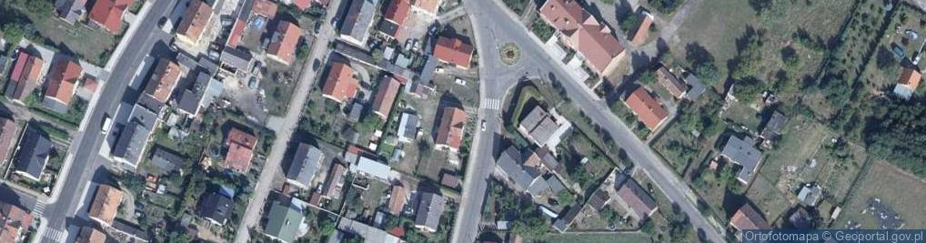 Zdjęcie satelitarne Piastowska ul.