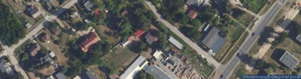 Zdjęcie satelitarne Piękna ul.